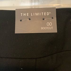 The Limited bootcut Black Dress Pants Size 00